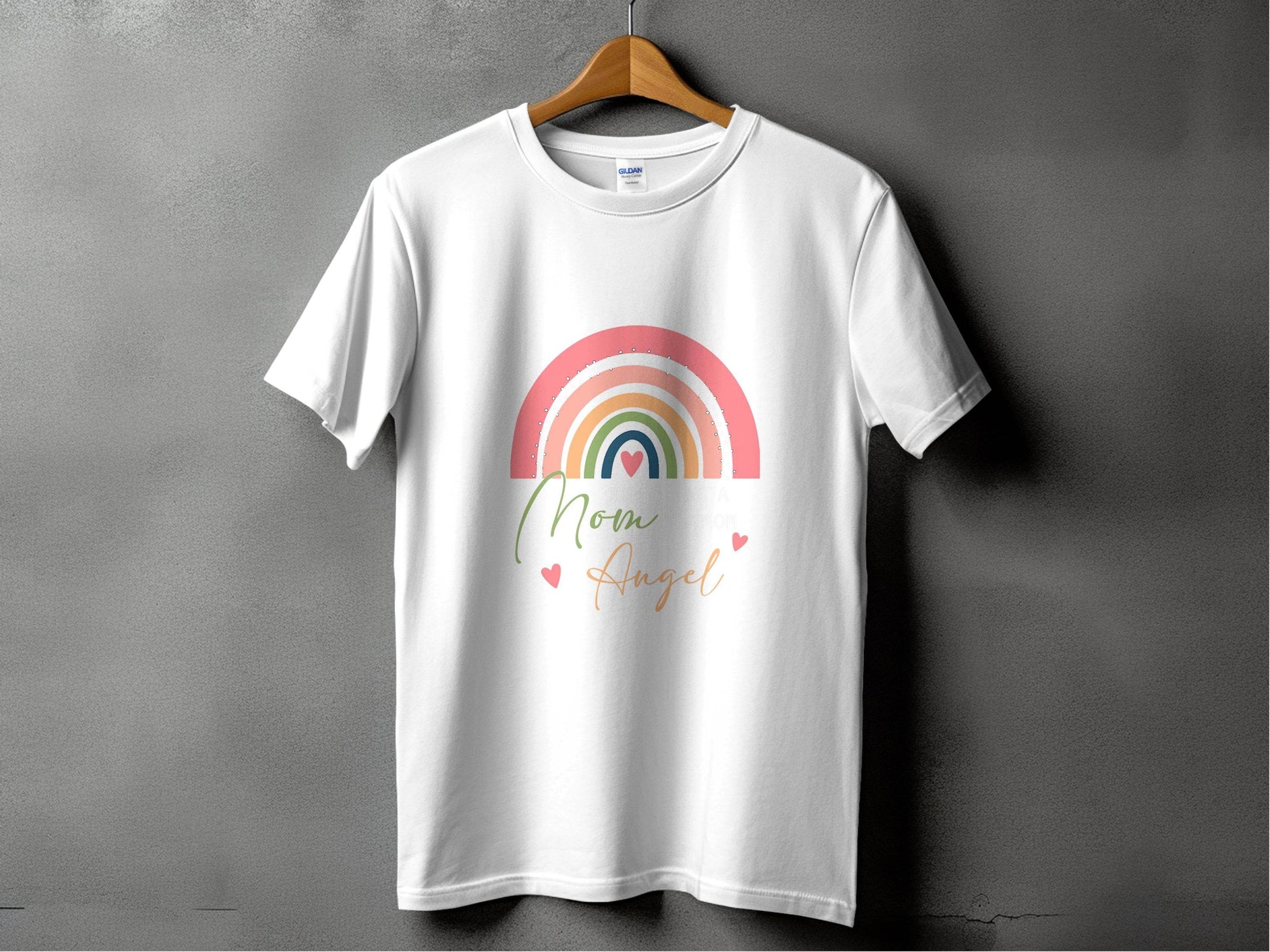 I'm Not Just A Mom To An Angel Mothers Day T-Shirt - Design & Vybe