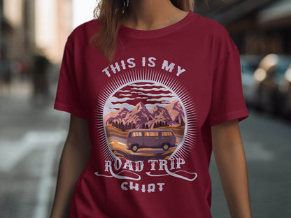 Road Trip Adventure Graphic Comfortable T-Shirt - Design & Vybe