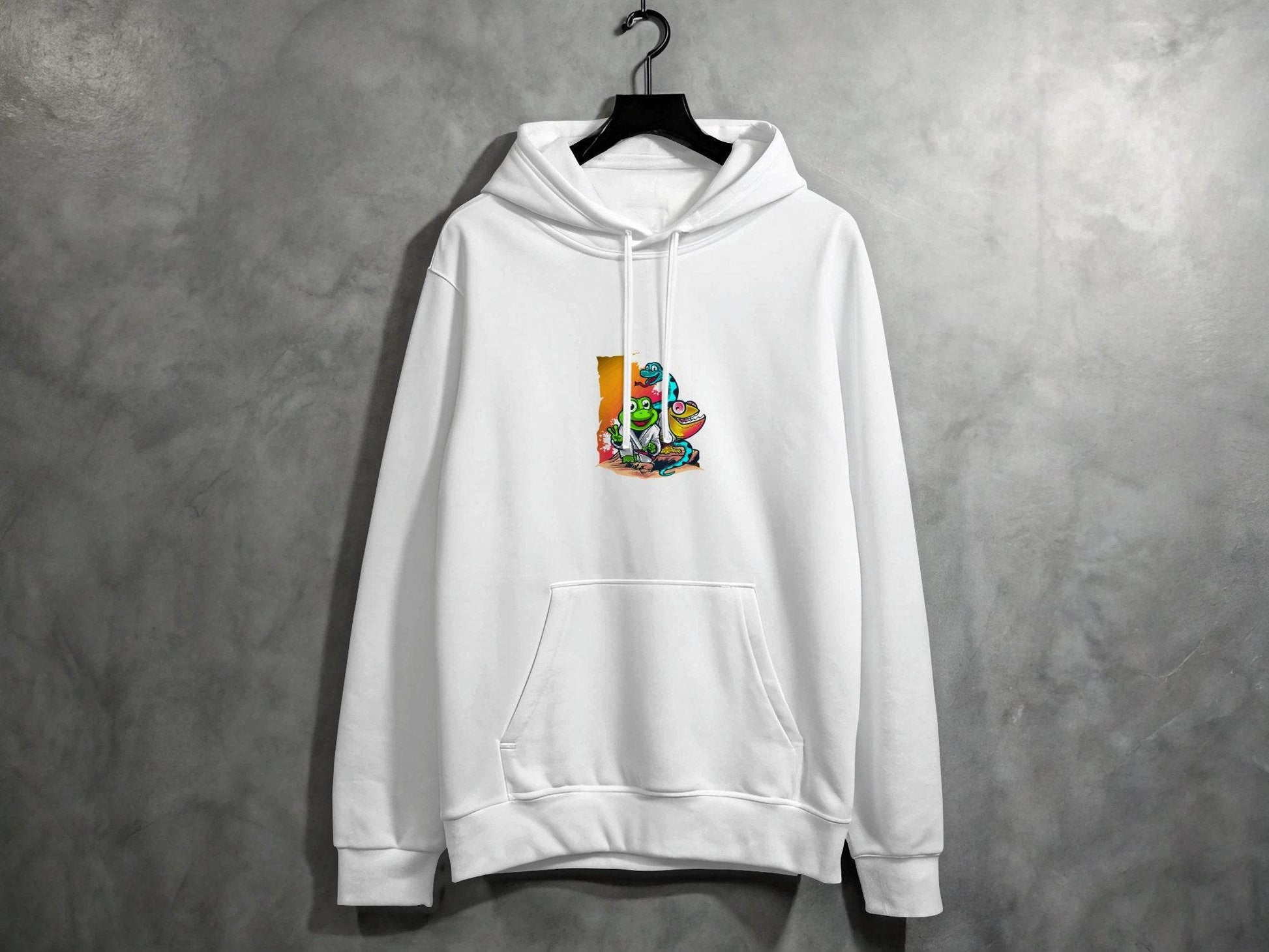 Animals in a Dojo Fighting Styles Illustration Hoodie - Design & Vybe