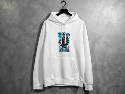 Street Art Urban Panther DJ Design Illustration Hoodie - Design & Vybe