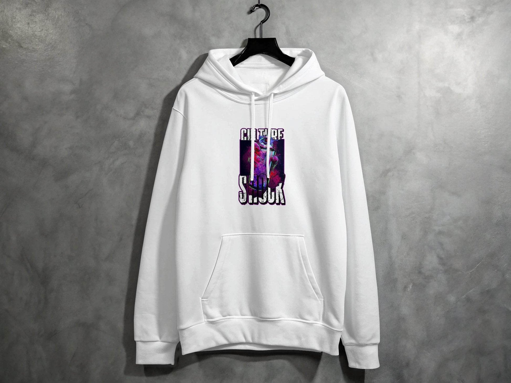 Culture Shock Spray Paint Art Cool Style Hoodie - Design & Vybe
