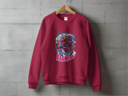 Krampus Devil Folklore Christmas Monster Themed Sweater - Design & Vybe