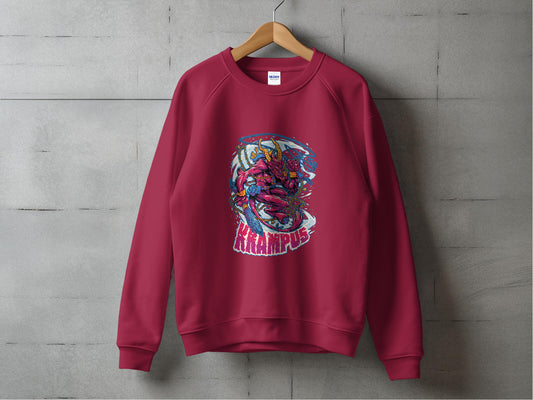 Krampus Festive Demon Graphic Sweatshirt product