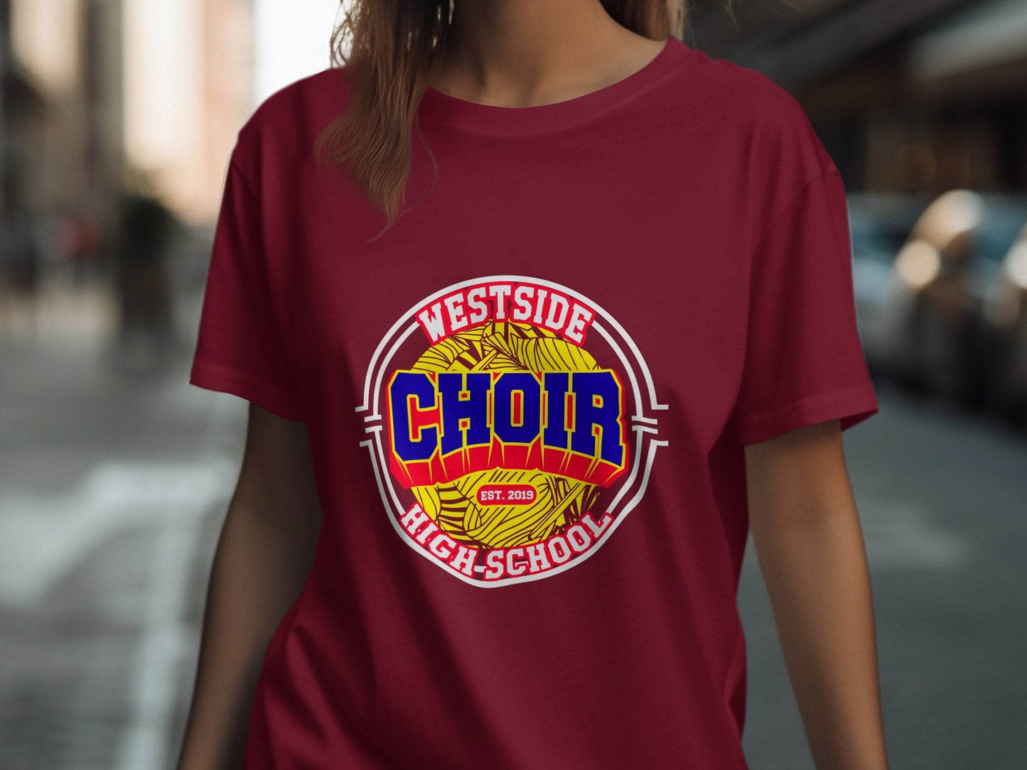 Westside High School Choir Retro Graphic Design T-Shirt - Design & Vybe