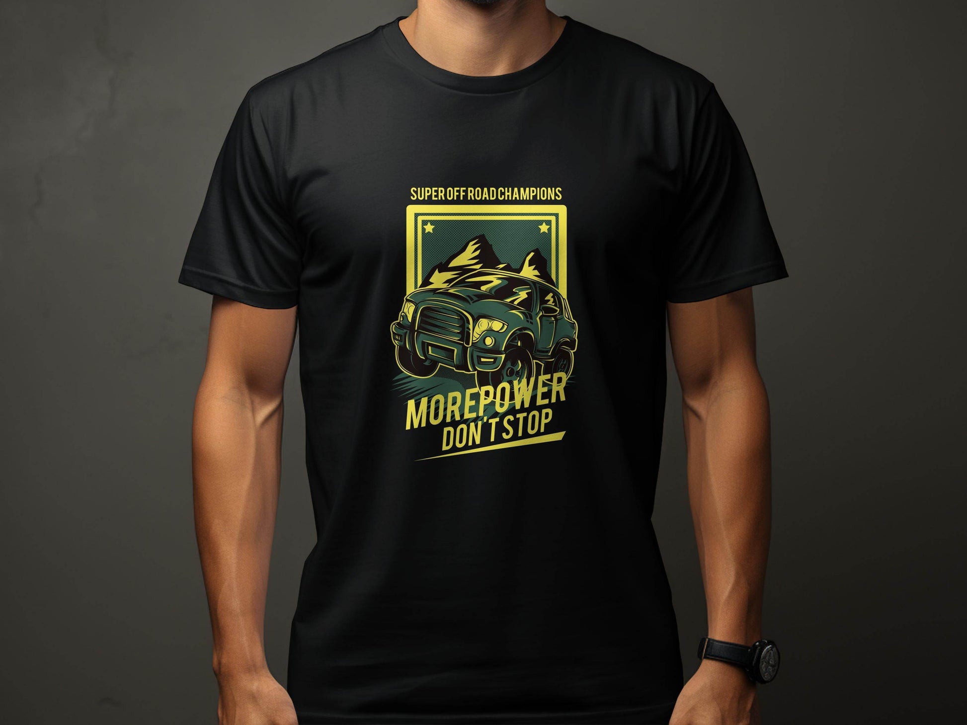 Morepower Don't Stop Super Off Road Champions Graphic T-Shirt - Design & Vybe