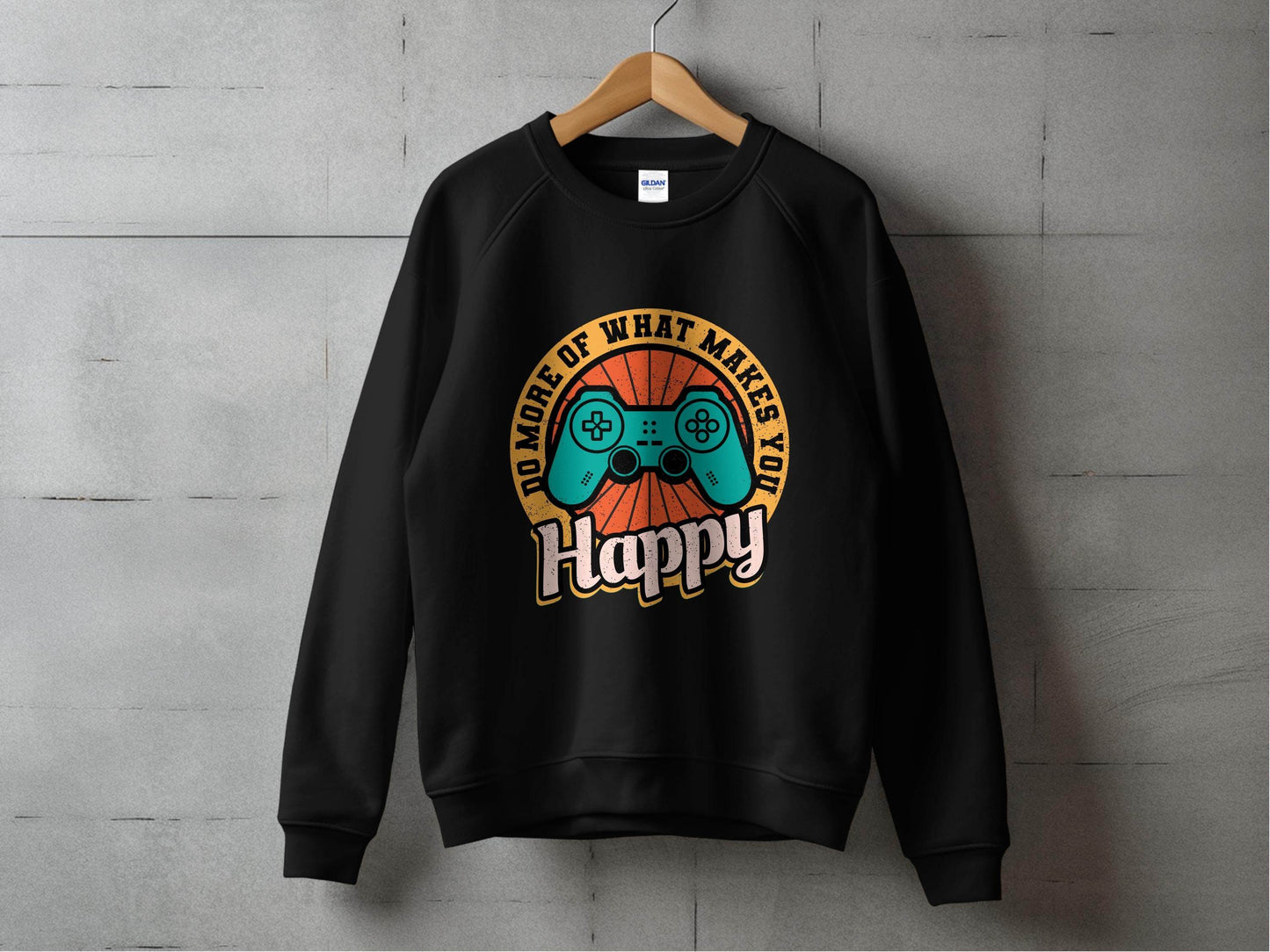 Do More Of What Makes You Happy Graphic Sweater - Design & Vybe