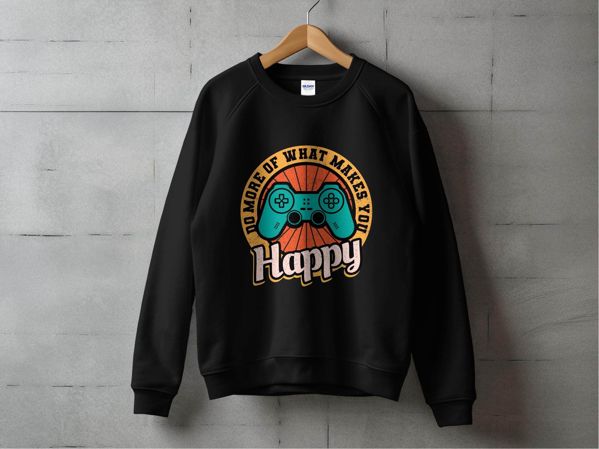Do More Of What Makes You Happy Graphic Sweater - Design & Vybe