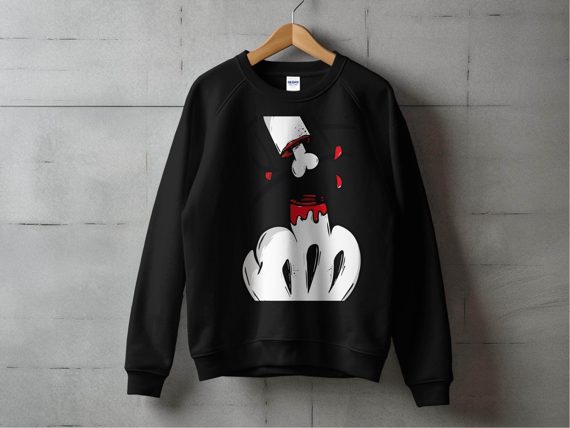 Funky Style Graphic Print Casual Wear Sweater - Design & Vybe