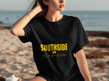 Southside with Anime All Stars Graphic Novelty T-Shirt - Design & Vybe