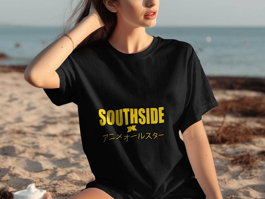 Southside with Anime All Stars Graphic Novelty T-Shirt - Design & Vybe
