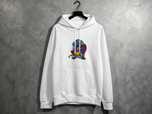 Superhero Dinosaur with Dynamic Design Sweater - Design & Vybe