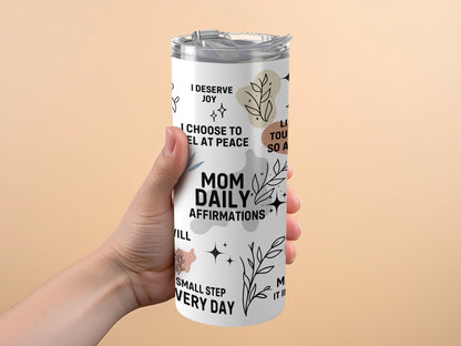 Mom Daily Affirmations Motivational Travel Mug product