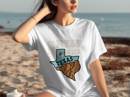 Iconic Don't Mess with Texas Graphic T-Shirt - Design & Vybe