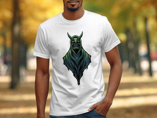 Gothic Skull Demon Artwork T-Shirt product type