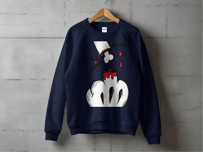 Funky Style Graphic Print Casual Wear Sweater - Design & Vybe