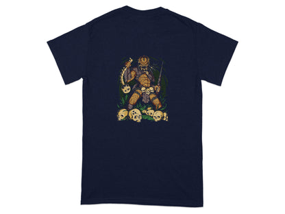 Predator with Skulls Illustration T-Shirt product type