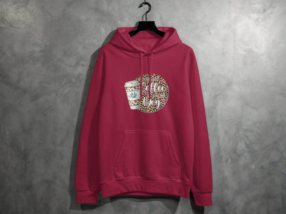 All I Need Is Coffee and My Dog Funny Quote Hoodie - Design & Vybe