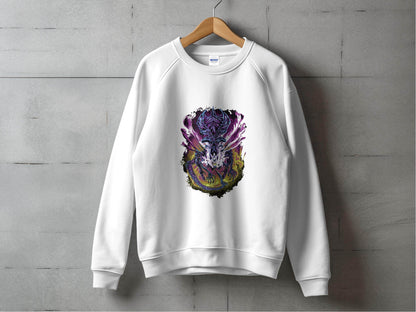 The Queen Xenomorph Art Monster Illustration Sweater - Design & Vybe