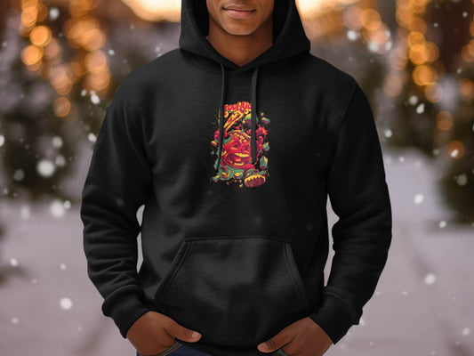 Kool-Aid Man Smashing Through Wall Graphic Design Hoodie - Design & Vybe