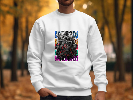 Complex Creature Design with Colorful Accents Premium Sweater - Design & Vybe