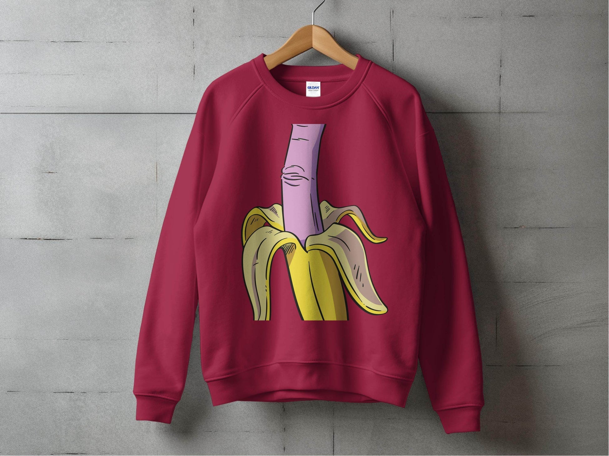 Fun Banana Cartoon and Vibrant Art Design Sweater - Design & Vybe