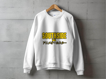 Southside with Anime All Stars Graphic Novelty Sweater - Design & Vybe