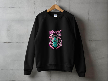Vape On Gorilla with Premium Hat Sweater - Design & Vybe