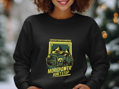 Morepower Don't Stop Super Off Road Champions Graphic Hoodie - Design & Vybe