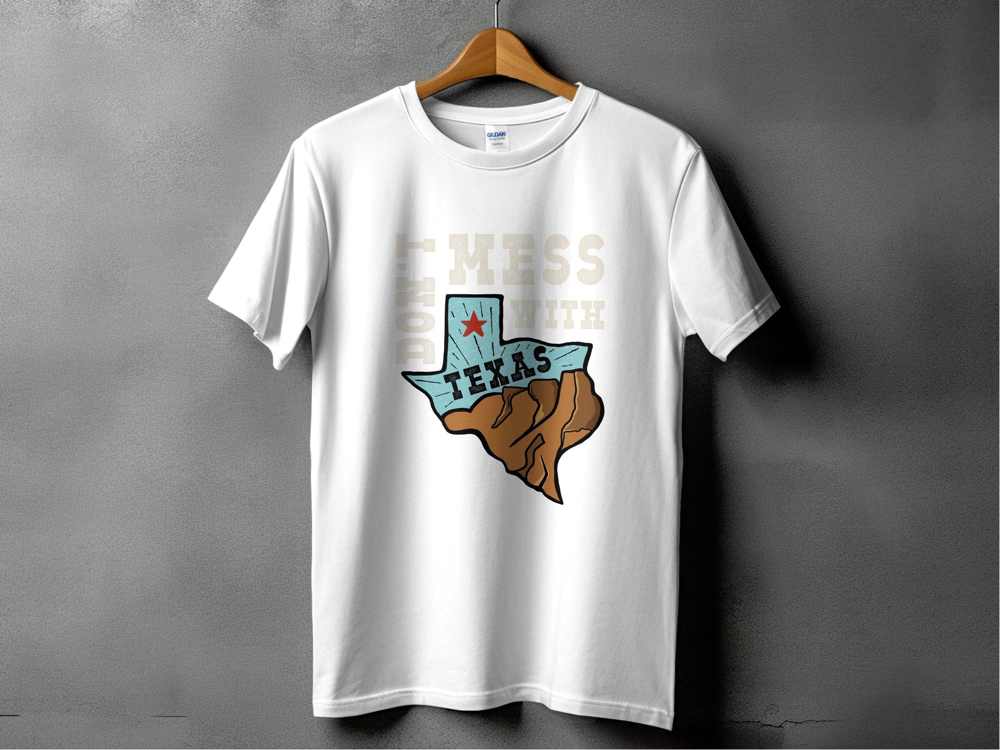 Iconic Don't Mess with Texas Graphic T-Shirt - Design & Vybe