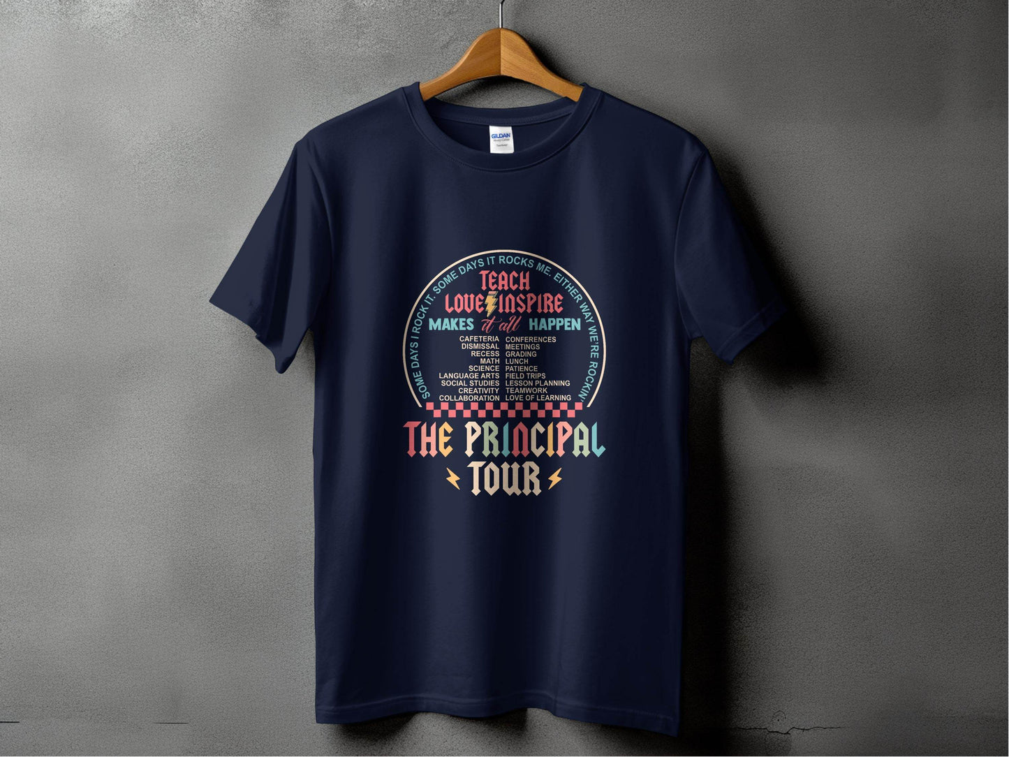 Teacher Inspired Designs Teach Love Inspire T-Shirt - Design & Vybe