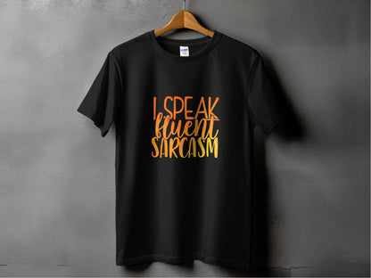 I Speak Fluent Sarcasm Graphic Tee product type