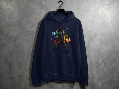 Elemental Zombie Mummy Character Design Graphic Hoodie - Design & Vybe