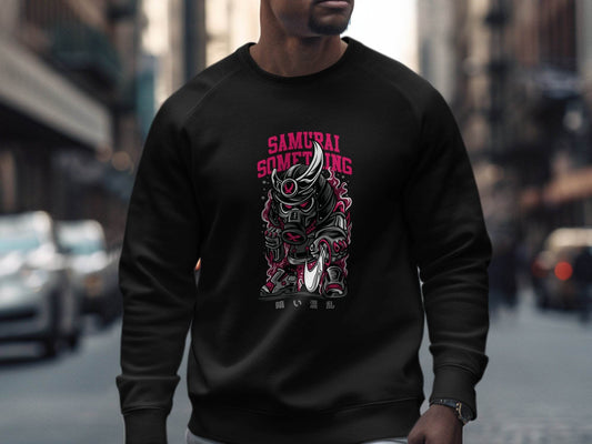 Samurai Something Design Featuring Swords and Shoes Sweater - Design & Vybe