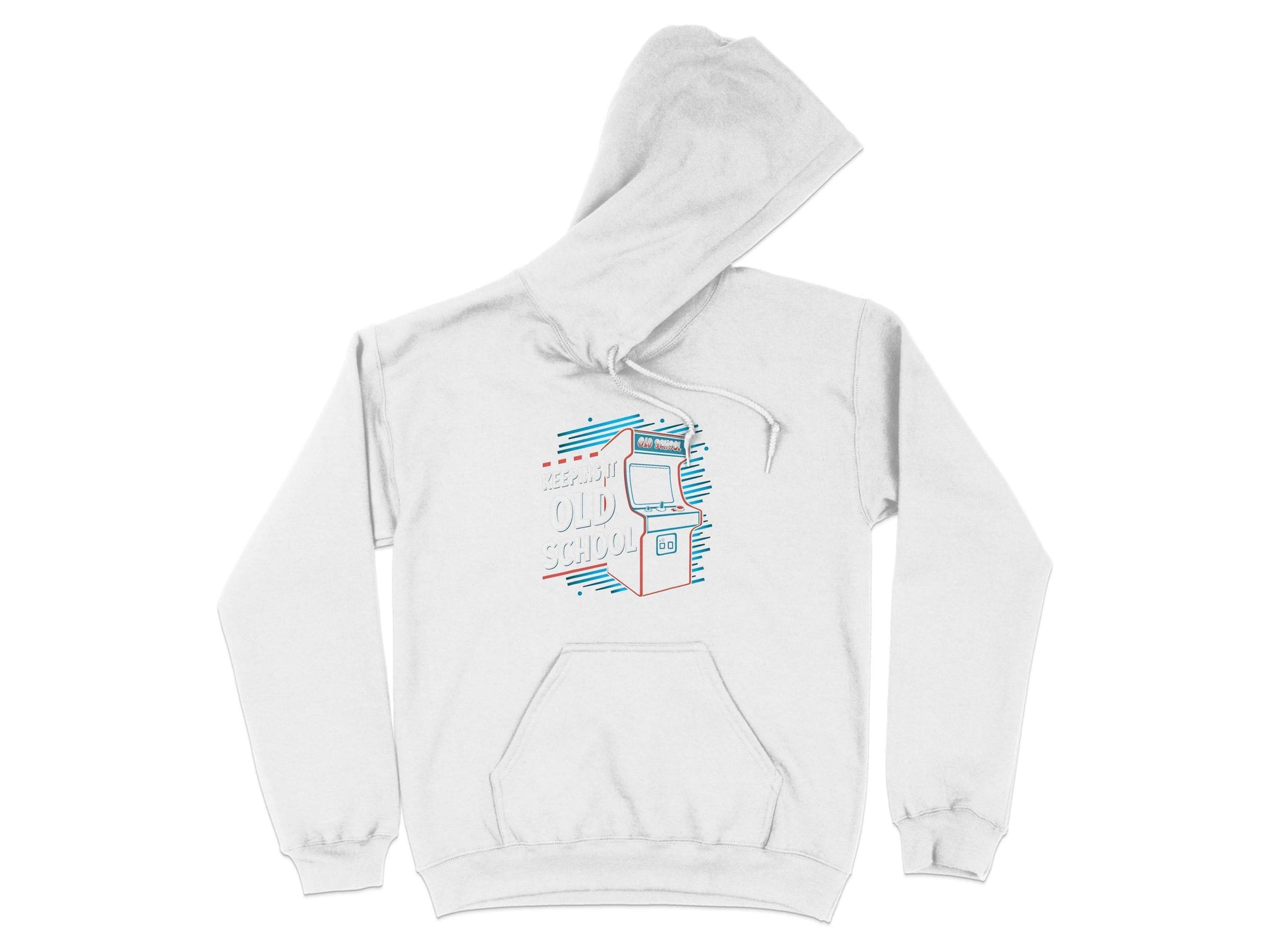 Keeping It Old School Vintage Arcade Game Machine Hoodie - Design & Vybe