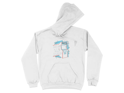 Keeping It Old School Vintage Arcade Game Machine Hoodie - Design & Vybe