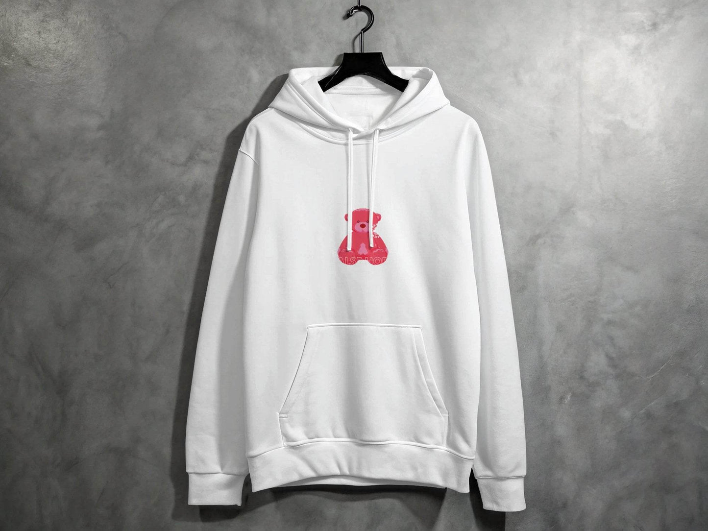 False Hope Teddy Premium Quality Graphic Design Hoodie - Design & Vybe