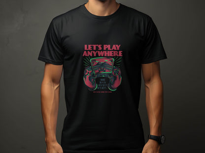 Let's Play Anywhere Retro Gamer Will Know It T-Shirt - Design & Vybe