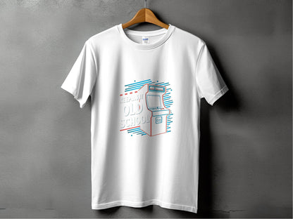 Keeping It Old School Vintage Arcade Game Machine T-Shirt - Design & Vybe