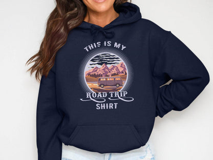 Road Trip Adventure Graphic Comfortable Hoodie - Design & Vybe