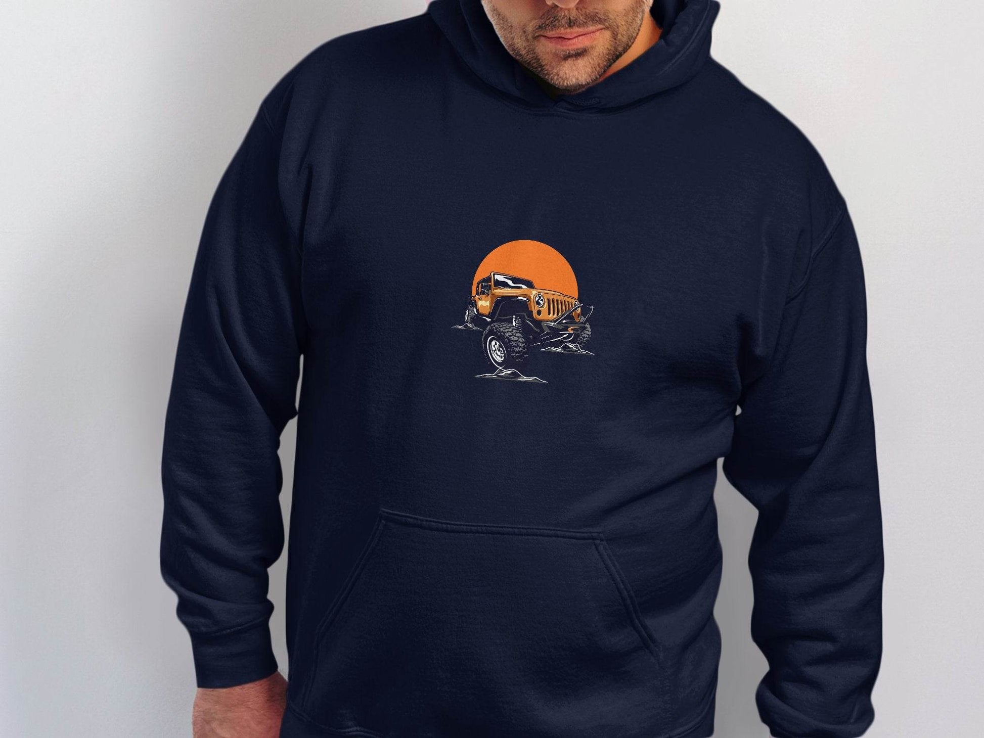 Off-Roading Graphic Printed Adventure Hoodie - Design & Vybe