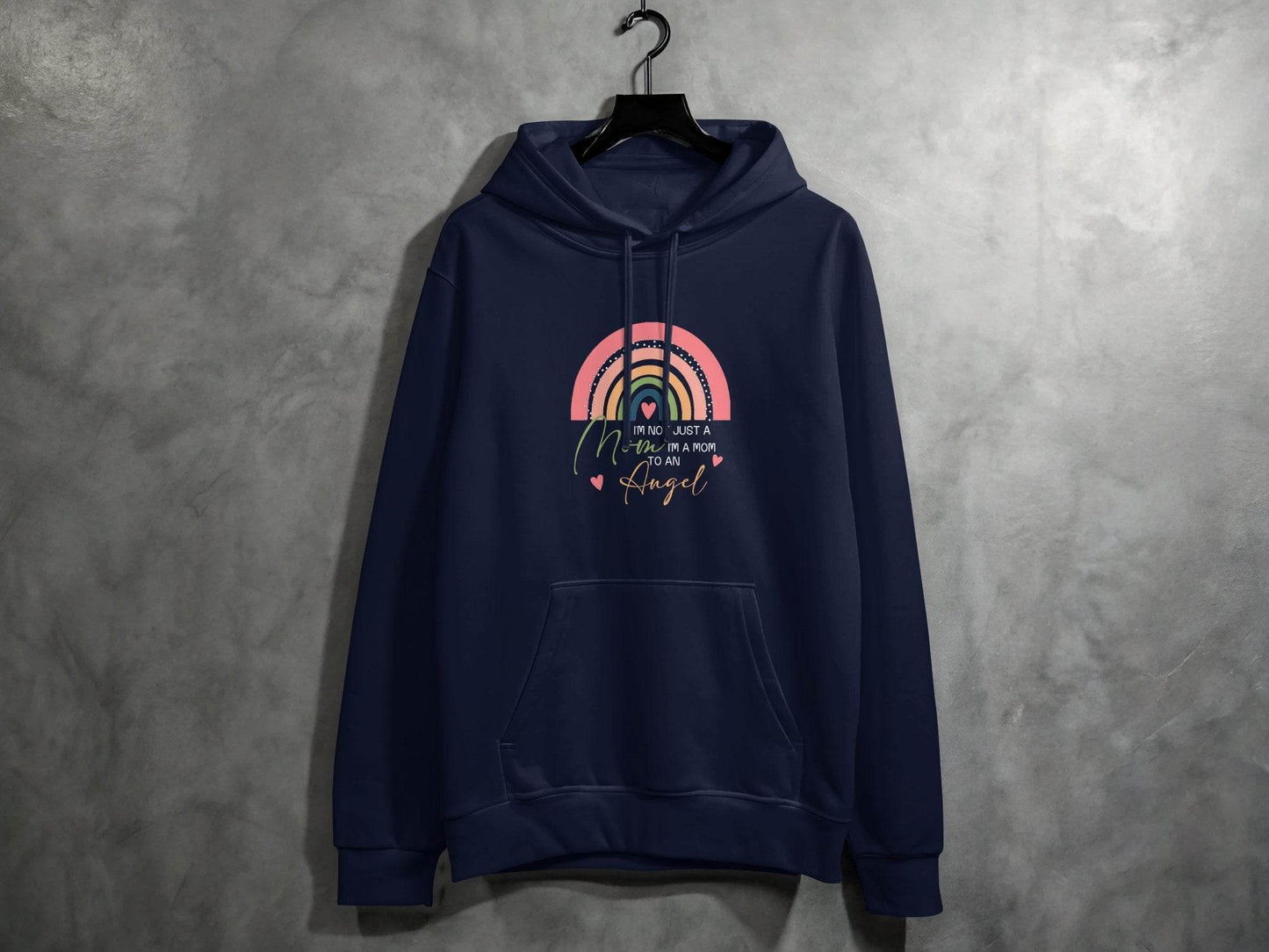 I'm Not Just A Mom To An Angel Mothers Day Hoodie - Design & Vybe