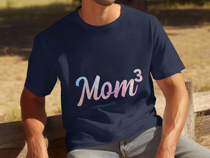 Mom Cubed Galaxy Design For Mothers Mothers Day T-Shirt - Design & Vybe