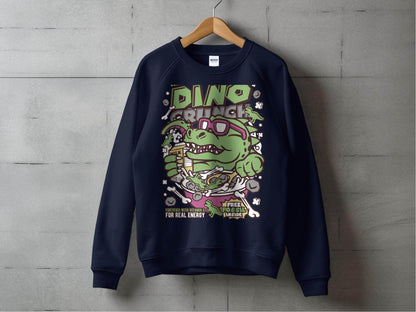 Dinosaur Cereal Crunch Tee for Fun Sweater - Design & Vybe