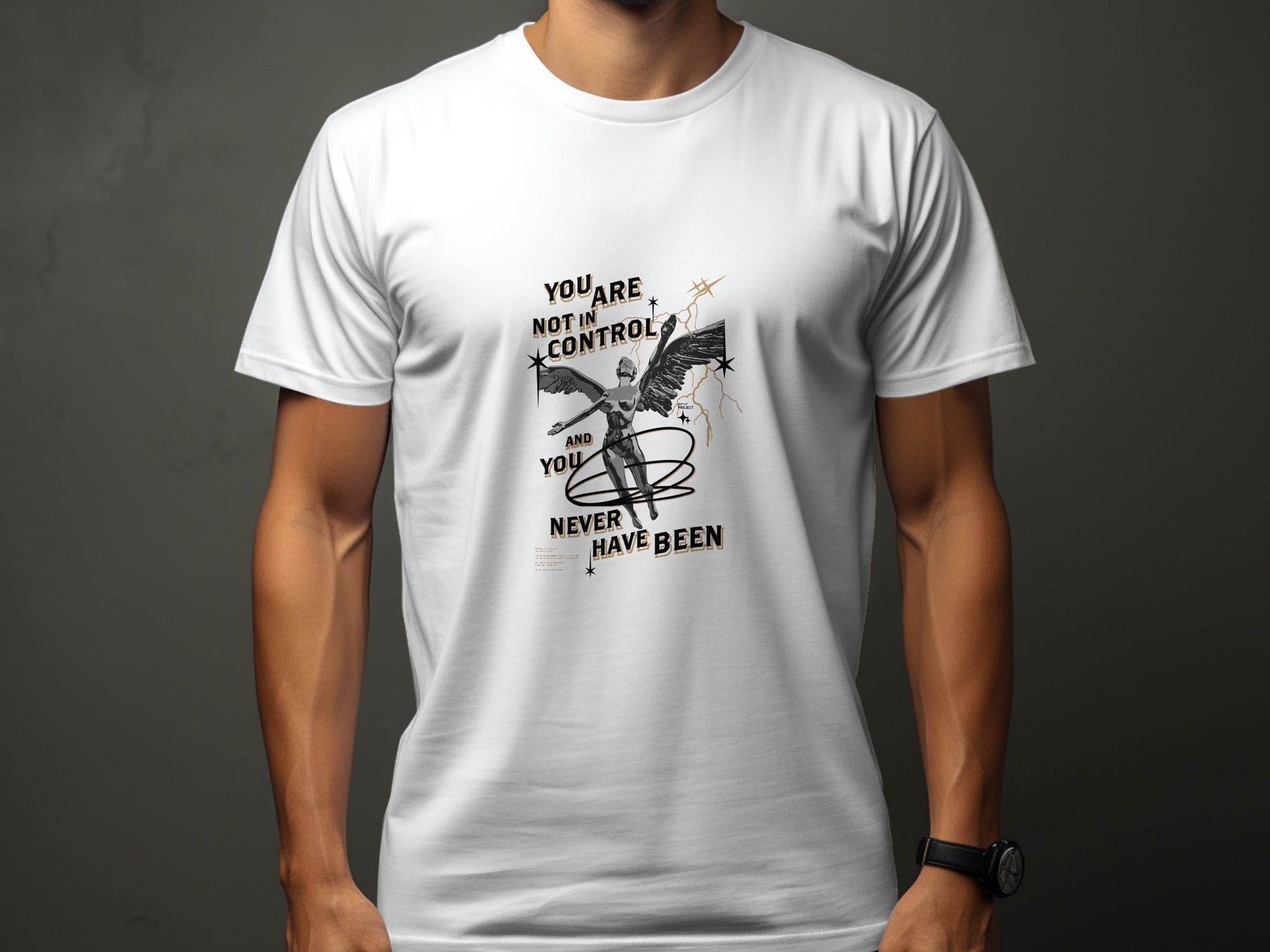 You Are Not In Control Dept 27 Project Graphic T-Shirt - Design & Vybe
