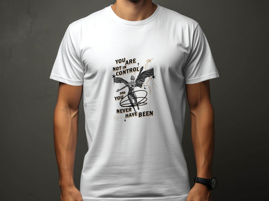 You Are Not In Control Dept 27 Project Graphic T-Shirt - Design & Vybe