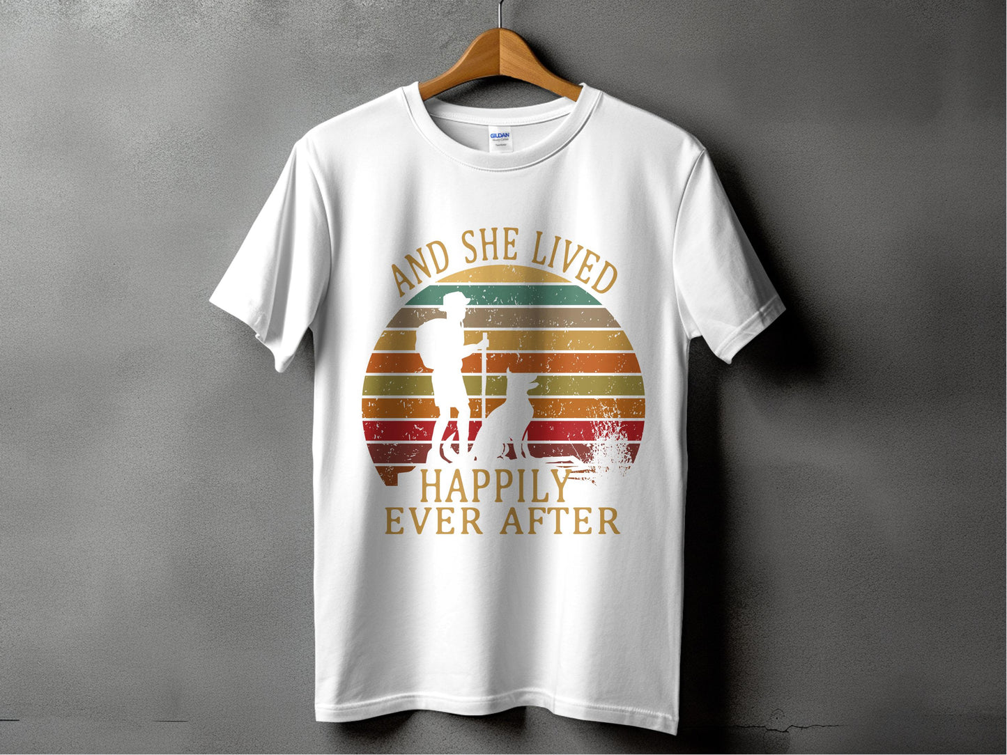 And She Lived Happily Ever After T-shirt product
