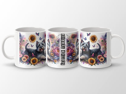 Scottish Terrier Cute Designed Artistic Coffee Mug Product