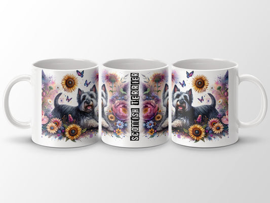 Scottish Terrier Cute Designed Artistic Coffee Mug Product