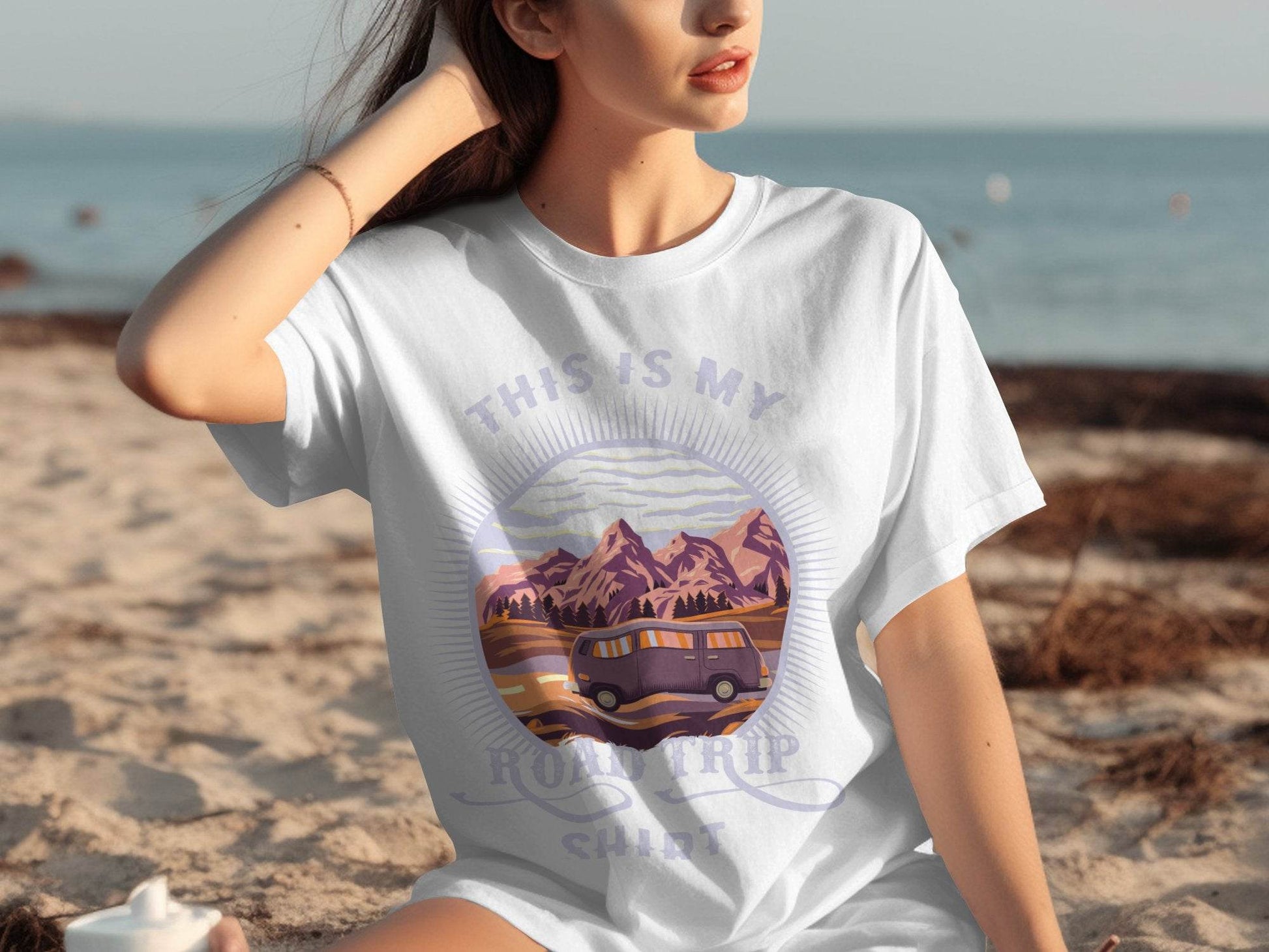 Road Trip Adventure Graphic Comfortable T-Shirt - Design & Vybe