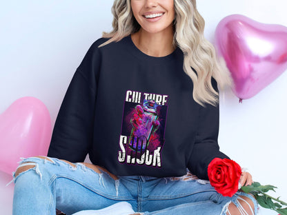 Culture Shock Spray Paint Art Cool Style Sweater - Design & Vybe